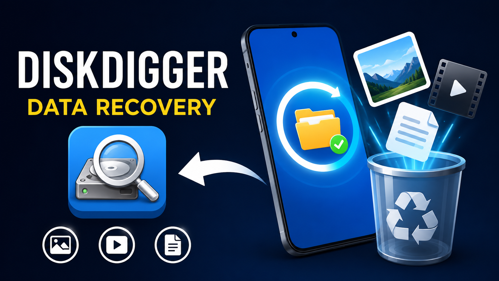 DiskDigger App Comprehensive Guide, How to Recover Deleted Photos And Video