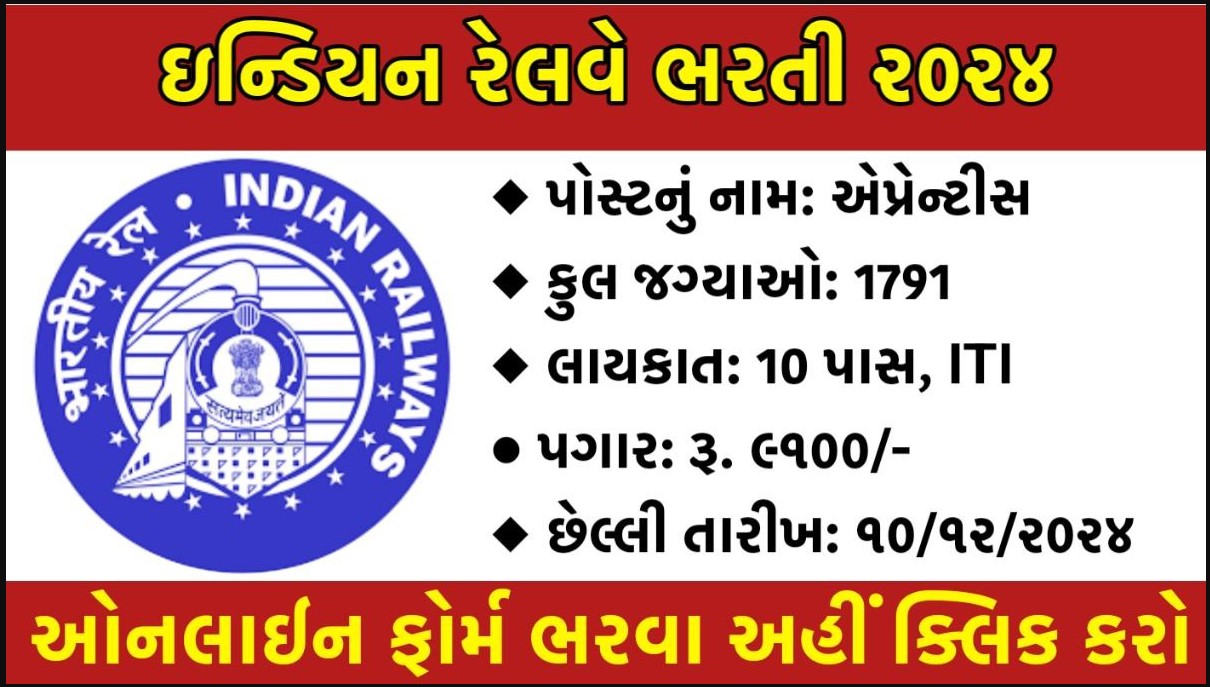 RRC NWR Apprentice Recruitment 2024