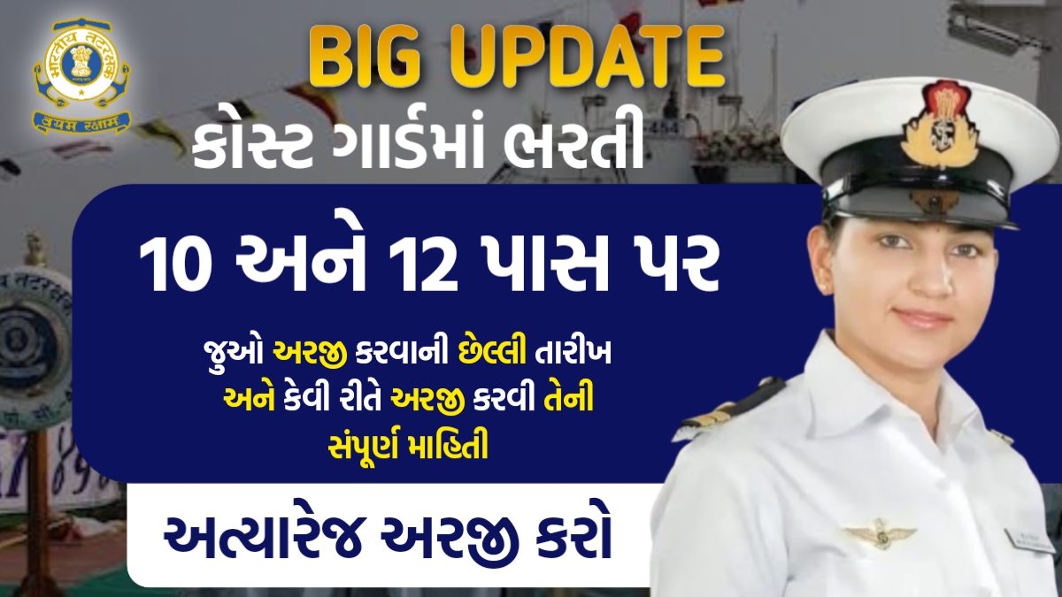 Indian Coast Guard Recruitment 2025 Apply Online for 630 Navik & Yantrik Posts