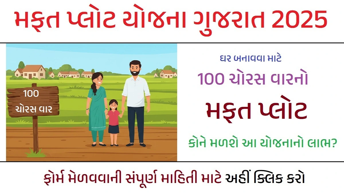 Mafat Plot Yojana Gujarat 2025 Free Residential Plot Scheme for Rural Families